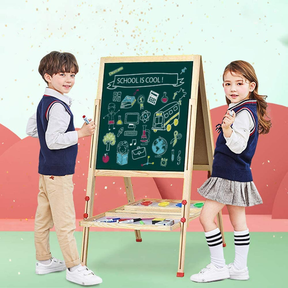 Dripex Kid’s Wooden Art Easel