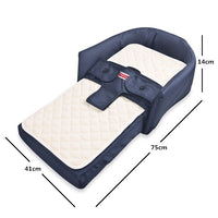 Baby Travel Cot Bed Foldable Newborn Crib Infant Portable Booster Seat Highchair