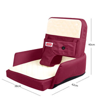 Baby Travel Cot Bed Foldable Newborn Crib Infant Portable Booster Seat Highchair