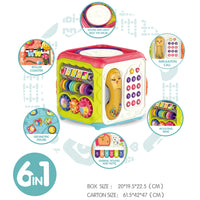 Baby Activity Cube Play Centre Music Toys Gift Educational Early Learning