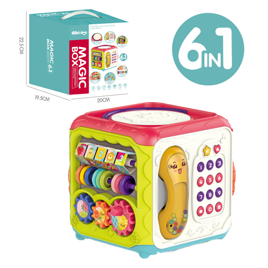 Baby Activity Cube Play Centre Music Toys Gift Educational Early Learning