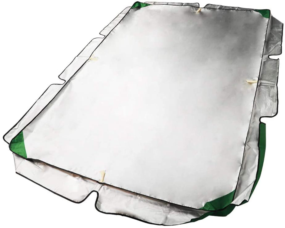 OUNUO Replacement Canopy for Swing Seat Chair, Universal Coloured Replacement Roof Cover Patio Hammock Cover Top Garden Outdoor