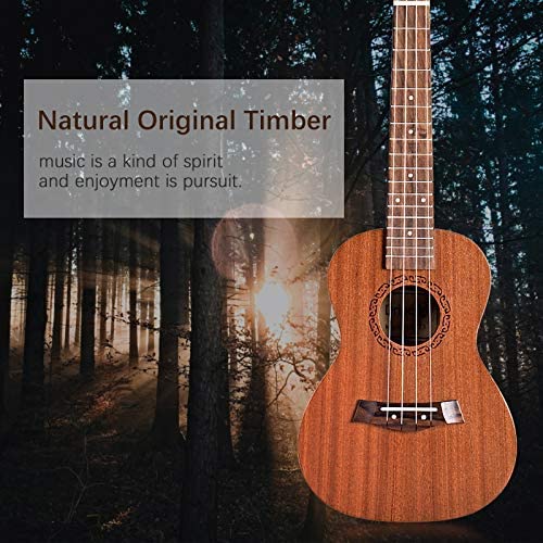 Dripex Soprano Ukulele 23 Inch with Beginner Kit