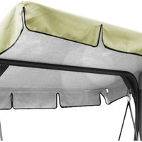 OUNUO Replacement Canopy for Swing Seat Chair, Universal Coloured Replacement Roof Cover Patio Hammock Cover Top Garden Outdoor