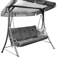 OUNUO Replacement Canopy for Swing Seat Chair, Universal Coloured Replacement Roof Cover Patio Hammock Cover Top Garden Outdoor