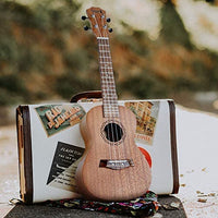 Dripex Soprano Ukulele 23 Inch with Beginner Kit