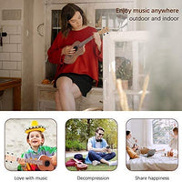 Dripex Soprano Ukulele 23 Inch with Beginner Kit