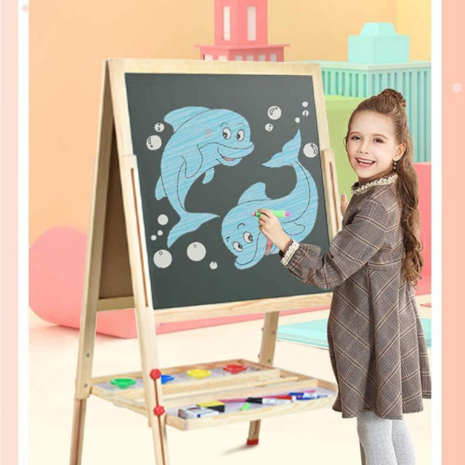 Dripex Kid’s Wooden Art Easel