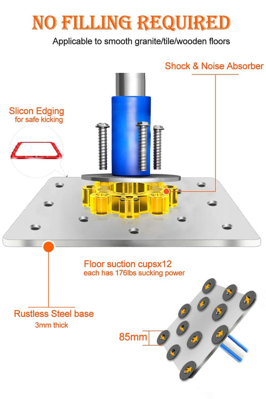 Kids free standing punching bag|Dripex-robustsport.com