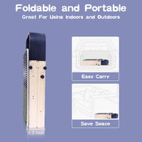 Dripex 9 in 1 Wooden Multi Activity Kids Table & Art Easel with Storage