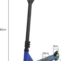 OUNUO Pro Stunt Scooter - Kick Scooter with ABEC 7 ball bearings，CNC 6061-T6 Aluminum Fork - Intermediate and Beginner Freestyle Tricks Scooters for Kids 8 Years and Up, Teens and Adults