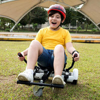 Hover Go Karts Hoverboard Seat Attachment 6.5" 8" 10" Adjustable Accessory for Kids Adults