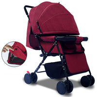 Foldable Baby Trolley Stroller Pushchair Pram Toddler Buggy Lightweight Travel