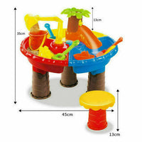 KIDS CHILDRENS SAND AND WATER TABLE GIRLS BOYS SANDPIT OUTDOOR GARDEN PLAY TOYS
