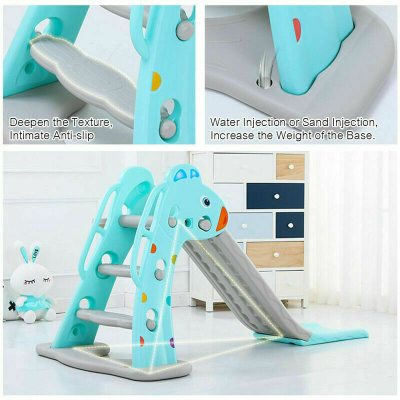 Dripex Kids Swing Set Playground Slide Children Play Area Outdoor Garden Toddler Baby