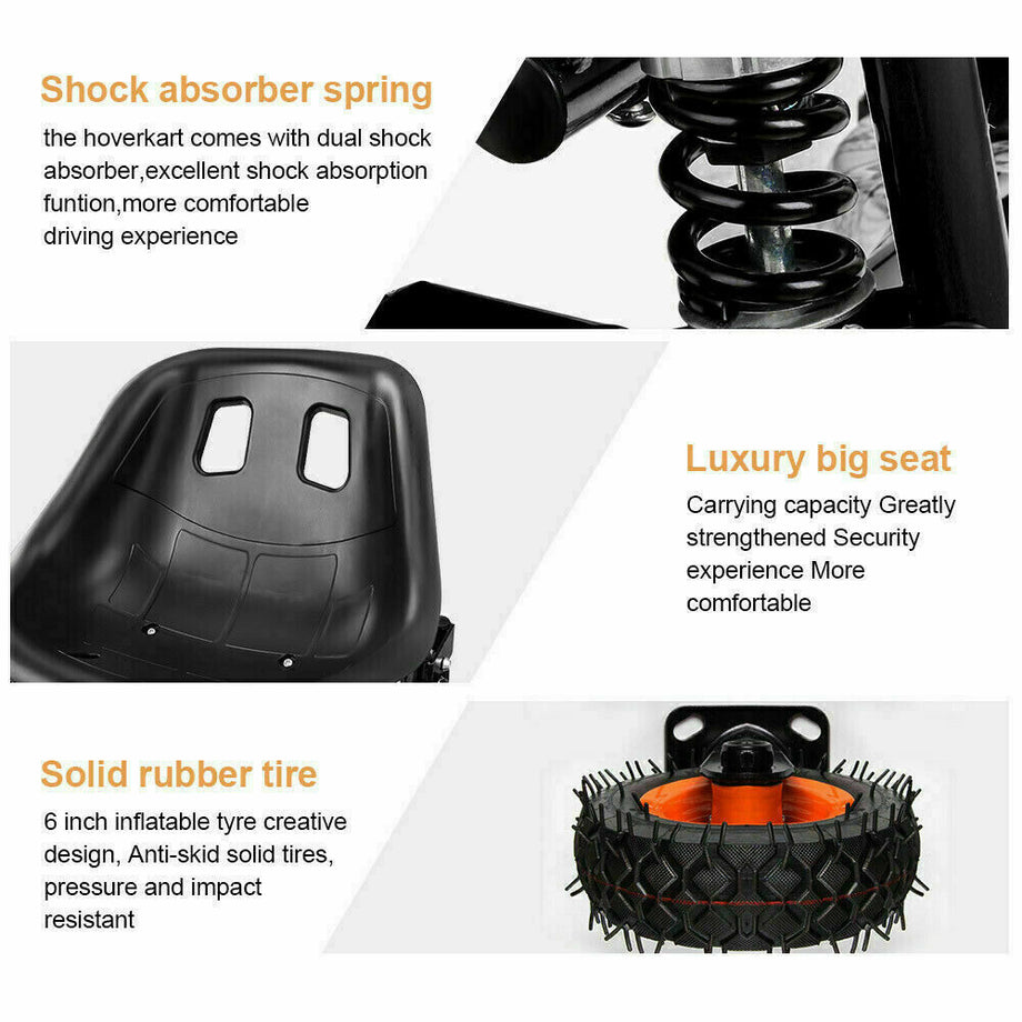 Official Hoverkart Hovercart Suspension Go Kart For Swegway Hoverboard 2021