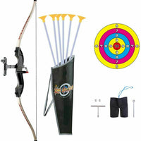 Bow and Arrow Archery Shooting Set Target Kids Toy Outdoor Indoor Fun Game Gift