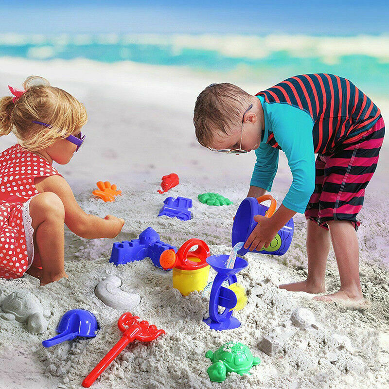 Childrens Kids Toddler Sand and Water Play Table Activity Sandpit With Stool