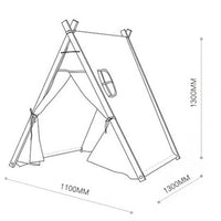 Large Teepee Tent for Adult&Kids Wedding Party Decor Indoor Outdoor Play House