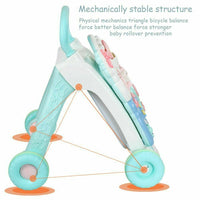 Baby Boys Girls Walker Activity Stand Learning Push Along First Steps Pram Toys