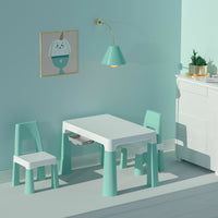 Kids Table and Chair Set Height Adjustable Children Toddler Activity Desk-Tough