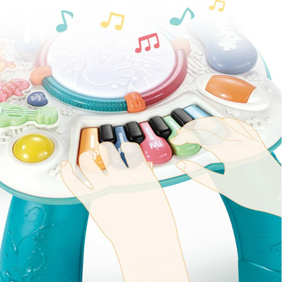 Baby Play Learn Activity Table Musical Toys 6 12 Months Toddler Early Education