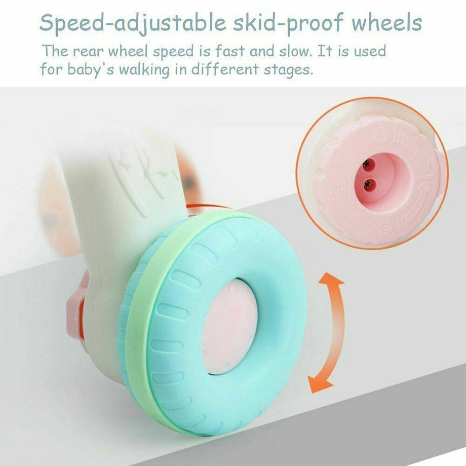 Baby Boys Girls Walker Activity Stand Learning Push Along First Steps Pram Toys