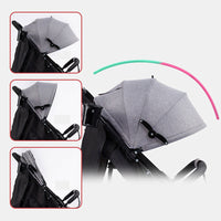 Foldable Baby Trolley Stroller Pushchair Pram Toddler Buggy Lightweight Travel