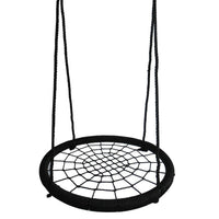60cm Giant Nest Web Rope Hanging Tree Kids Swing Seat Round Backyard Playground