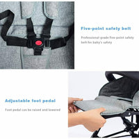 Foldable Baby Trolley Stroller Pushchair Pram Toddler Buggy Lightweight Travel