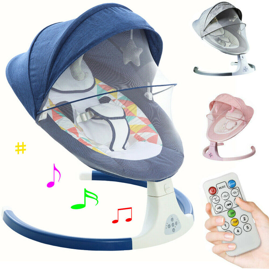 Newborn Multi-function Music Electric Swing Chair Infant Baby Rocking Chair Toy