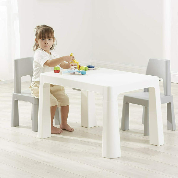 Kids Table and Chair Set Height Adjustable Children Toddler Activity Desk-Tough
