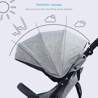 Foldable Baby Trolley Stroller Pushchair Pram Toddler Buggy Lightweight Travel