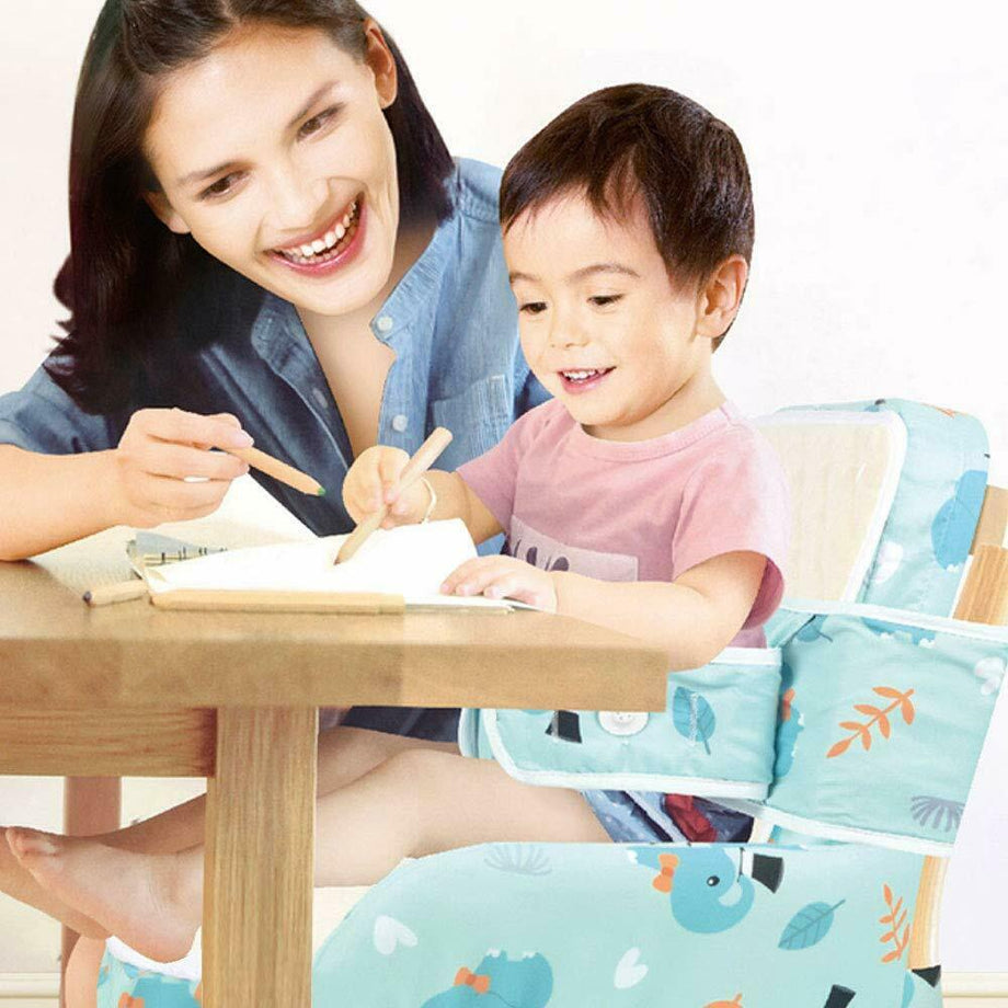 Baby Travel Cot Bed Foldable Newborn Crib Infant Portable Booster Seat Highchair