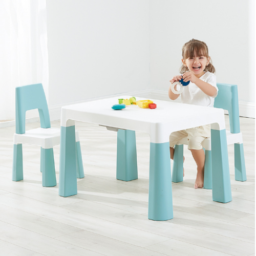 Kids Table and Chair Set Height Adjustable Children Toddler Activity Desk-Tough