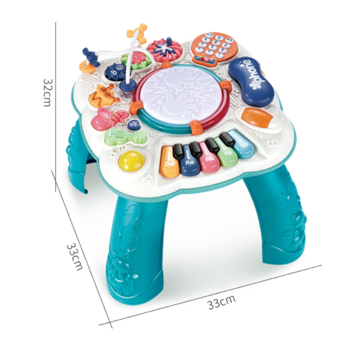 Baby Play Learn Activity Table Musical Toys 6 12 Months Toddler Early Education